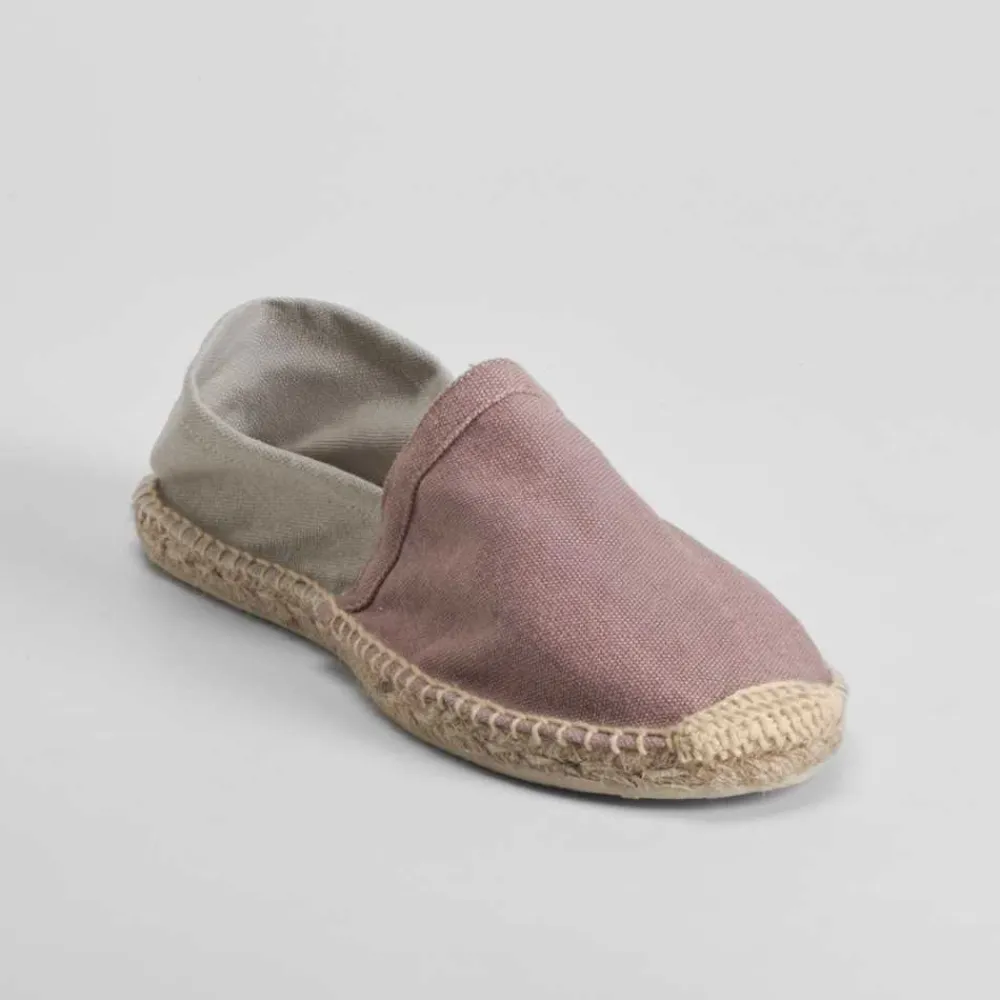 Discount Alpargata bicolor morada Hombre Alpargatas