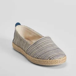 Best Alpargata de yute estampado en azul Mujer Alpargatas