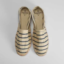 Outlet Alpargatas básicas rayas DRIVE Hombre Alpargatas