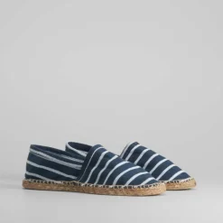 New Alpargatas básicas rayas DRIVE Hombre Alpargatas