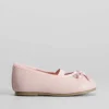 Clearance Bailarina bebé básica rosa elástico Zapatos