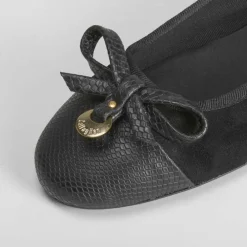 Bailarina cuña interior piel Mujer Zapatos Confort|Bailarinas