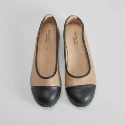 Outlet Bailarina Hexaflex beige Mujer Zapatos Confort|Bailarinas