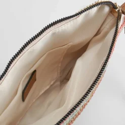 Discount Bandolera rectangular rafia multicolor PICCOLA PIU Bolsos Y Carteras