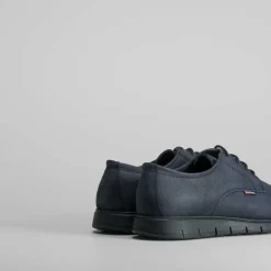 Blucher de piel ancho especial Hombre Zapatos Confort|Zapatos Casual
