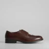 New Blucher piel liso Hombre Zapatos Vestir