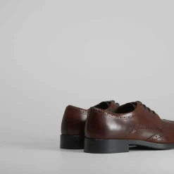 New Blucher piel liso Hombre Zapatos Vestir