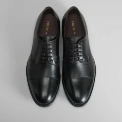 Clearance Blucher piel puntera Hombre Zapatos Vestir