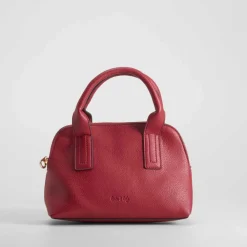 Bolso bandolera asa bombeado rojo PICCOLA PIU Bolsos Y Carteras