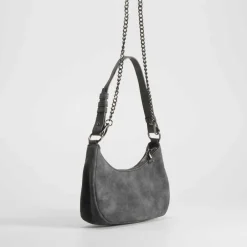 Hot Bolso hombro gondola estrellas gris PICCOLA PIU Bolsos Y Carteras