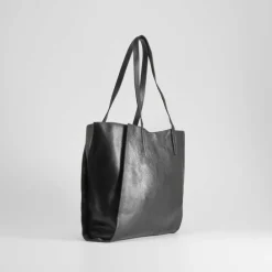 Online Bolso shopper negro con remaches PICCOLA PIU Bolsos Y Carteras