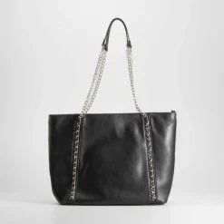 Online Bolso shopping cadena negro PICCOLA PIU Bolsos Y Carteras
