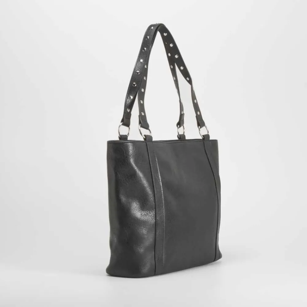 bolso_shopping_negro_picc_SKUylzanErMyr_1.webp Sale Bolso shopping negro PICCOLA PIU Bolsos Y Carteras