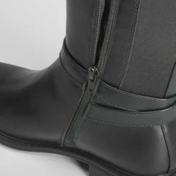 Online Bota alta color negro PICCOLA PIU Mujer Botas Planas