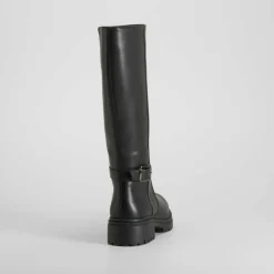 Discount Bota alta tacón track negra PICCOLA PIU Mujer Botas Tacón