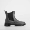 Hot Bota chelsea gris piso track PICCOLA PIU Mujer Botas De Agua