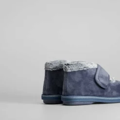 Bota de casa forrada Mujer Zapatillas Casa