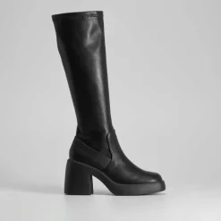 Sale Bota de tacón negra Mujer Botas Tacón