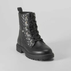 New Bota estrella infantil negra OH GIRL Botines