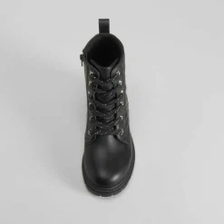 Hot Bota estrella juvenil negra OH GIRL Botines