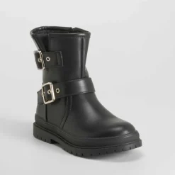 Sale Bota hebillas negra juvenil OH GIRL Botines