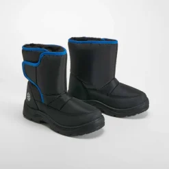 Outlet Bota nieve ribete azul Botas De Agua