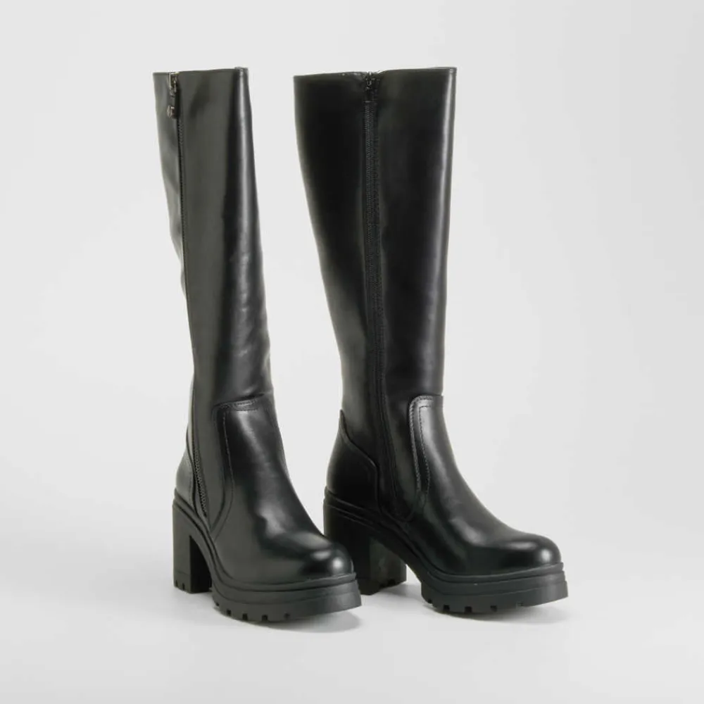 bota_tacn_plataforma_negr_SKUopro57K9zX_1.webp Discount Bota tacón plataforma negra Mujer Botas Tacón