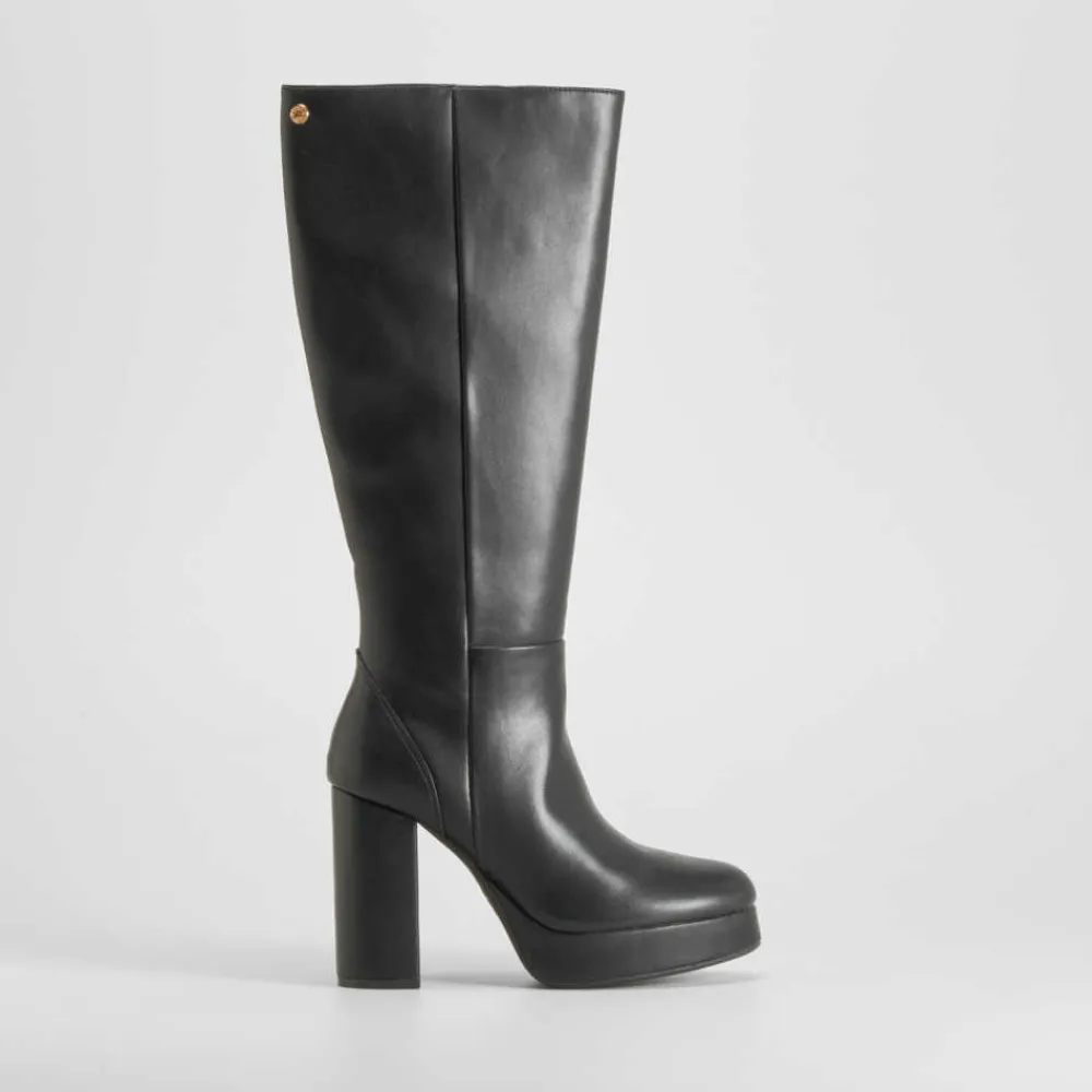 bota_tacn_plataforma_negr_SKUxiBliB4330_0.webp Discount Bota tacón plataforma negra Mujer Botas Tacón
