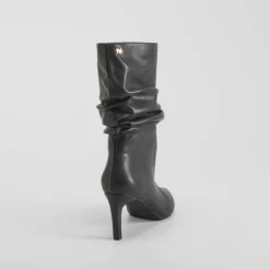 Clearance Bota tacón slouchy negro PICCOLA PIU Mujer Botas Tacón