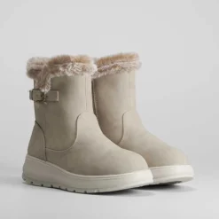 Outlet Botín apreski plataforma beige de Mujer Apreski