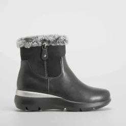 Discount Botín apresky Shock Absorber pelo negro Mujer Apreski