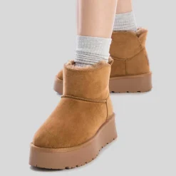 Sale Botín australiano marrón Mujer Botines Planos