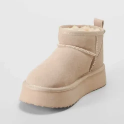 Sale Botín australiano plataforma hielo Mujer Botines Planos