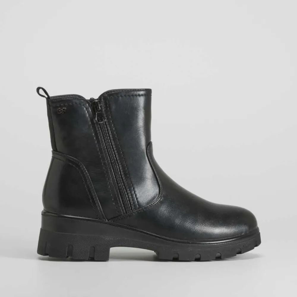 botn_bsico_tacn_ligero_co_SKUriOOCTH0H1_0.webp Hot Botín básico tacón ligero Mujer Botines Planos