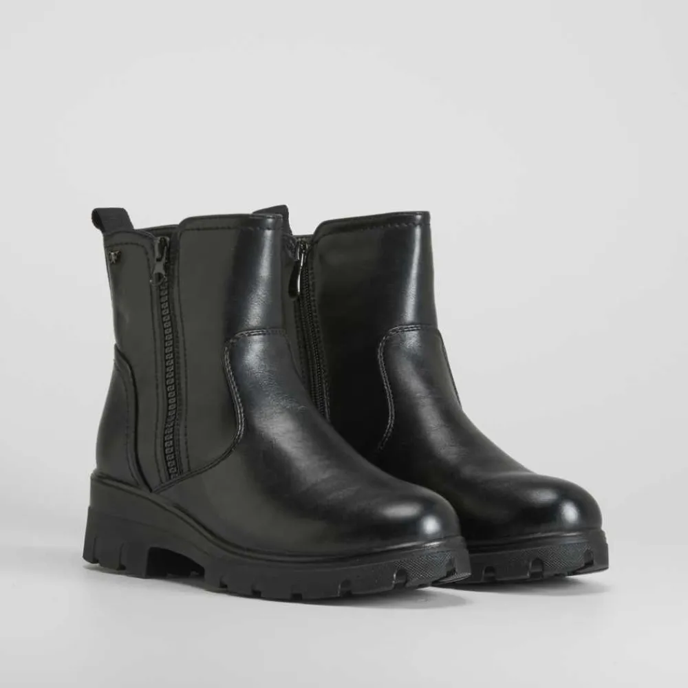 botn_bsico_tacn_ligero_co_SKUriOOCTH0H1_1.webp Hot Botín básico tacón ligero Mujer Botines Planos