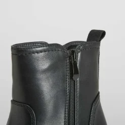 Hot Botín básico tacón ligero Mujer Botines Planos