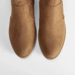 Clearance Botín campero PICCOLA PIU marrón Mujer Botines Tacón|Botines Planos