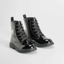 Sale Botín charol fantasia negro OH GIRL Botines