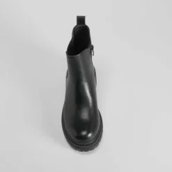 Online Botín chelsea chunky negro PICCOLA PIU Mujer Botines Planos