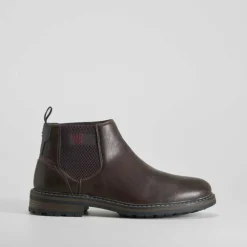 Discount Botín chelsea marrón Hombre Botas