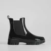 Discount Botín chelsea negro de agua PICCOLA PIU Mujer Botas De Agua