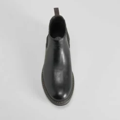 Clearance Botín chelsea negro Hombre Botas