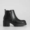 Best Botín chunky cremallera de Mujer Botines Tacón