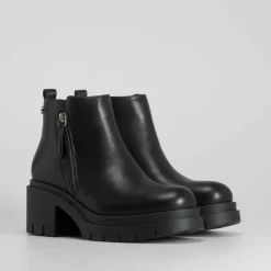 Best Botín chunky cremallera de Mujer Botines Tacón