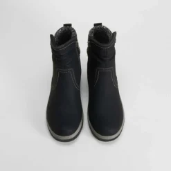 Best Botín con cuña negro Mujer Botines Planos