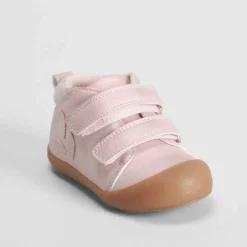 Sale Botín corazón metalizado bebé rosa COMFEET Botas