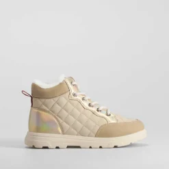 Discount Botín cordones nylon beige COMFEET Botines