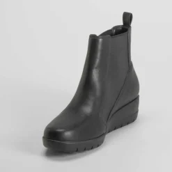 Sale Botín cuña Shock Absorber negro Mujer Botines Planos