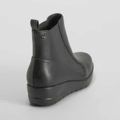 Sale Botín cuña Shock Absorber negro Mujer Botines Planos