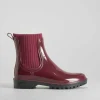 Botín de lluvia chelsea burdeos PICCOLA PIU Mujer Botas De Agua